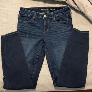 American Eagle dark wash Jeggings